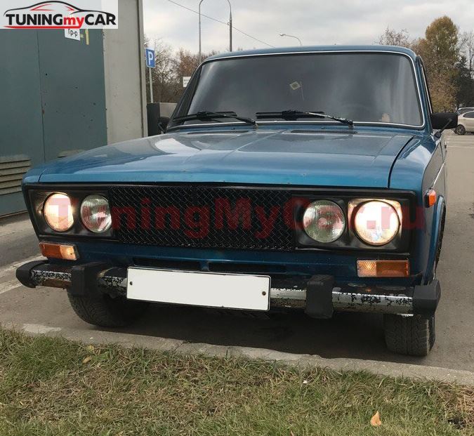 Решетка радиатора плетенка, черная для  LADA (ВАЗ) 2106