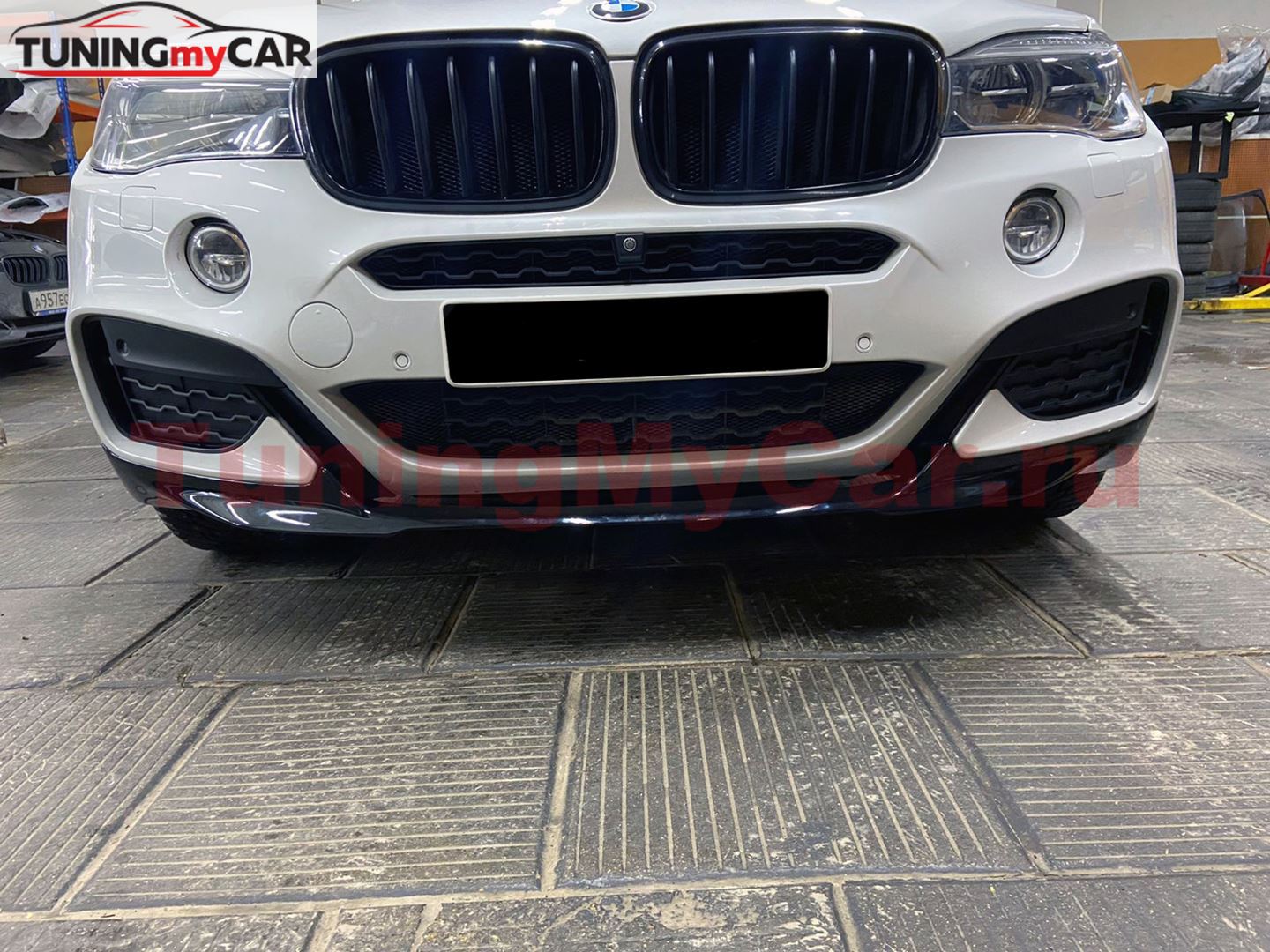 ЭЛЕРОНЫ+ДИФФУЗОР BMW X6 (F16)