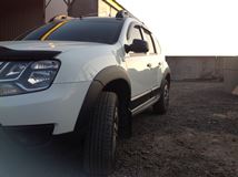 Расширители арок Renault Duster шагрень Renault Duster. Рестайлинг 2015-2021