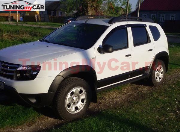 Расширители арок Renault Duster шагрень Renault Duster. Рестайлинг 2015-2021