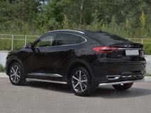 Защита заднего бампера d63 секции для Haval F7X 1.5 4WD 2019-2022 