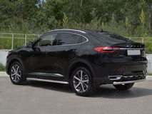 Защита заднего бампера d63 дуга для Haval F7X 1.5 4WD 2019-2022 