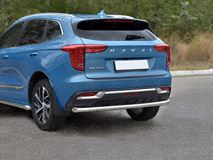 Защита заднего бампера d63 секции для Haval Jolion 1.5 2WD 2021- 