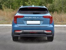 Защита заднего бампера d63 секции-d42 дуга black для Haval Jolion 1.5 2WD 2021- 