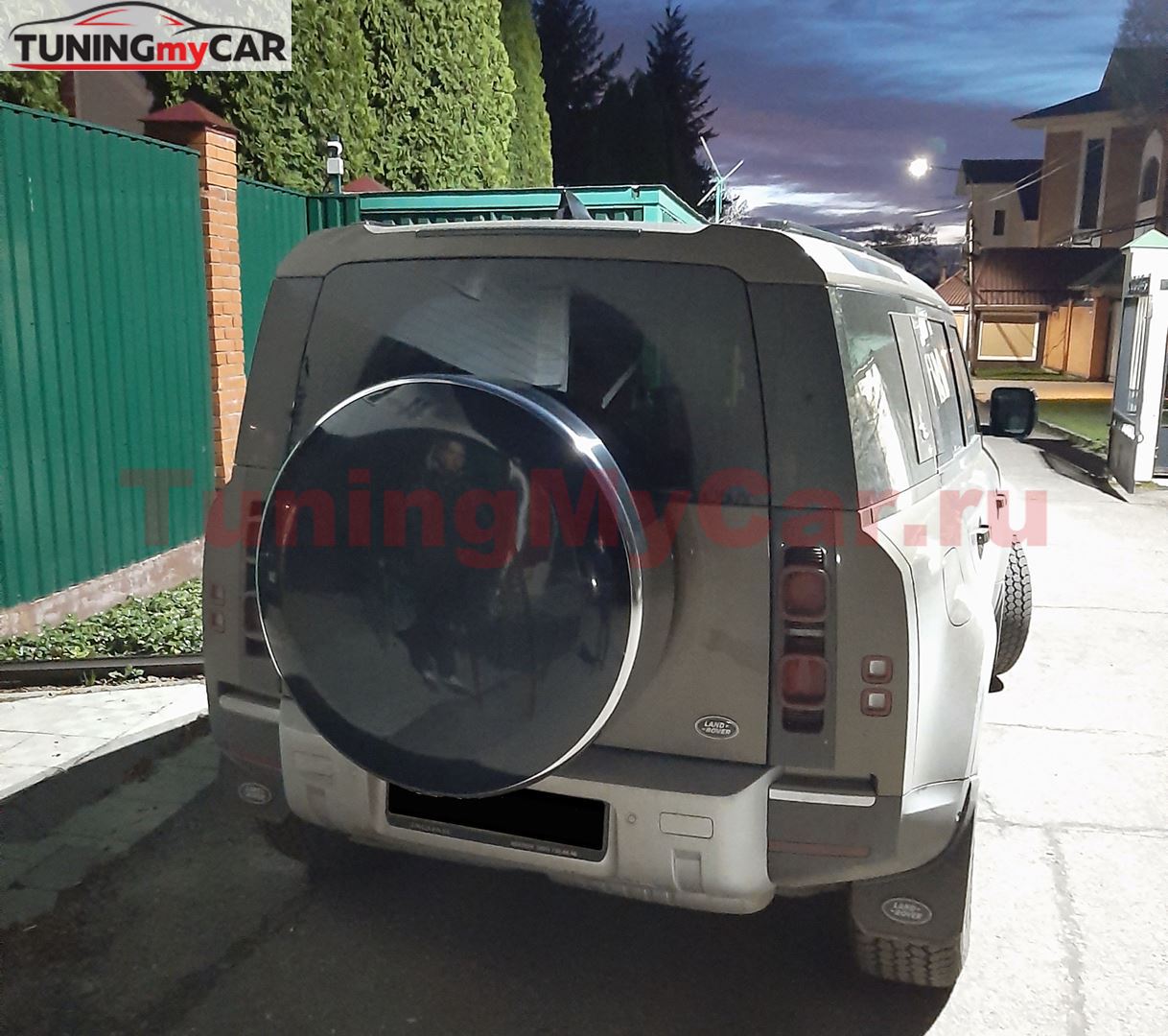 Бокс (чехол) запасного колеса MITSUBISHI PAJERO 4 2006-2011