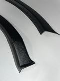 Накладки на кромки задних арок БЕЗ СКОТЧА (вариант 2) Toyota LC Prado 120 2003-2009