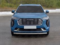 Защита переднего бампера d63 секции (кроме COMFORT) для Haval Jolion 1.5 2WD 2021- 