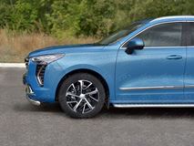 Защита переднего бампера d63 секции (кроме COMFORT) для Haval Jolion 1.5 2WD 2021- 