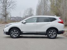  Пороги труба d63 (вариант 1) для HONDA CR-V 2017-2020