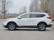 Пороги труба d63 (вариант 2) для HONDA CR-V 2017-2020 