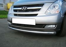 Защита переднего бампера d63 для Hyundai H1 2008-2017 