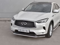 Защита переднего бампера d42 волна для INFINITI QX50 2018-