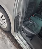 Накладки на внутренние части задних арок БЕЗ СКОТЧА Skoda Rapid 2012-2016 (лифтбек), Rapid I рестайлинг 2017-2019 (лифтбек), Rapid II 2020- (лифтбек), Volkswagen Polo VI 2020-