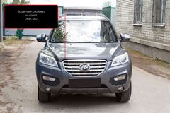 Спойлер на капот со скотчем ШАГРЕНЬ Lifan X60 2011-2018
