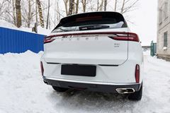Накладка на задний бампер Exeed TXL 2019-2021