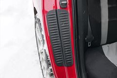 Накладки на внутренние части задних арок со скотчем 3М для Hyundai Solaris II 2017- (седан)