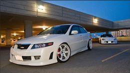 Бампер передний MUGEN STYLE (дорестайл) для Honda Accord 7 (VII) / Acura TSX (2002-2008)
