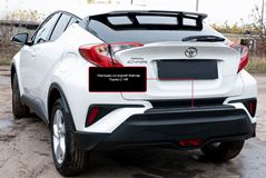 Накладка на задний бампер для Toyota C-HR 2018-