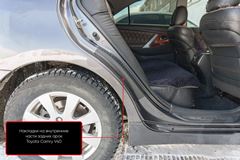 Накладки на внутренние части задних арок со скотчем 3М Toyota Camry V40 2006-2009