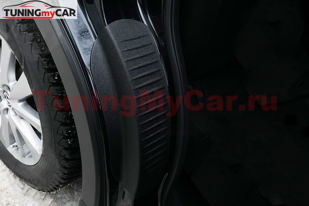 Накладки на внутренние части задних арок со скотчем 3М для Mazda CX-5 2011-2015