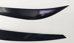 Накладки на фары (реснички) для Geely Emgrand (седан) 2009-2016