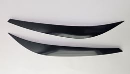 Накладки на фары (реснички) для Geely Emgrand (седан) 2009-2016