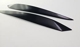 Накладки на фары (реснички) для Geely MK Cross 2010-2016, MK седан 2008-2015
