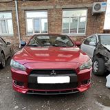 Тюнинг комплект накладок  на передний бампер для Mitsubishi Lancer 10 2007-2010