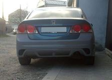 Бампер задний для Honda Civic 4d INGS Extreem
