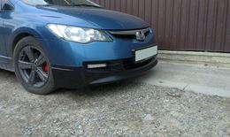 Юбка переднего бампера для Honda Civic 4d