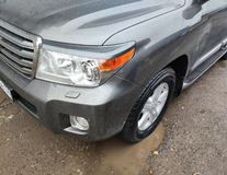 Накладки на фары (реснички) для Toyota Land Cruiser 200 2012-2015