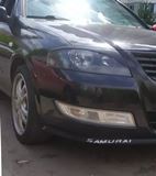 Накладки на передние фары (реснички) для Nissan Almera Classic 2007-2012