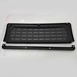 Решетка радиатора широкие полосы, черная, лак для LADA (ВАЗ) 2107