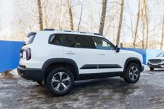 Молдинги на двери (под покраску) Haval Dargo 2022-