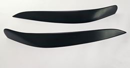 Накладки на передние фары (реснички) для Honda Civic ES1 2000-2005 рестайлинг