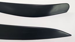 Накладки на передние фары (реснички) для Honda Civic ES1 2000-2005 рестайлинг