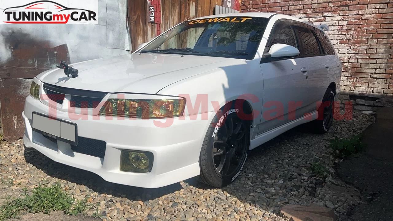 Реснички на фары NISSAN WINGROAD Y11 1999-2001