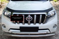 Спойлер на капот ПОД ПОКРАСКУ без скотча для Toyota LC Prado 150 2013-2017