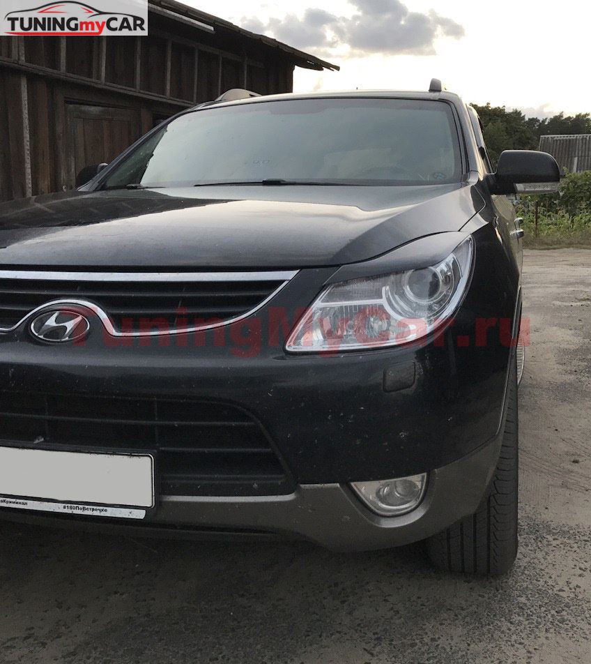 Реснички на фары для HYUNDAI ix55 2006-2012